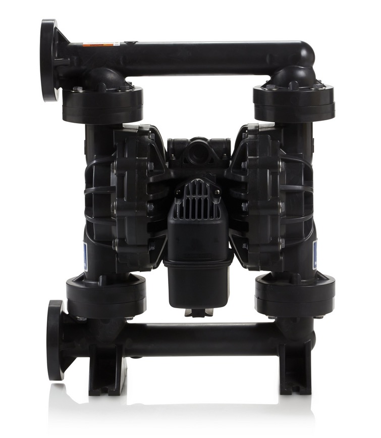 Husky 15120 PVDF Pump, Polypropylene Center Section, PVDF Seats, Flouroeleastomer Balls & Flouroeleastomer Diaphragm