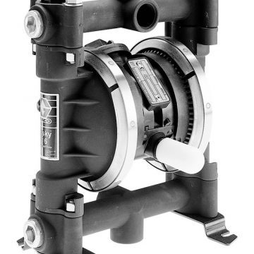Husky 716 Aluminum Transfer Pump Package with Acetal Seat, Santoprene Ball & Santoprene Diaphragm