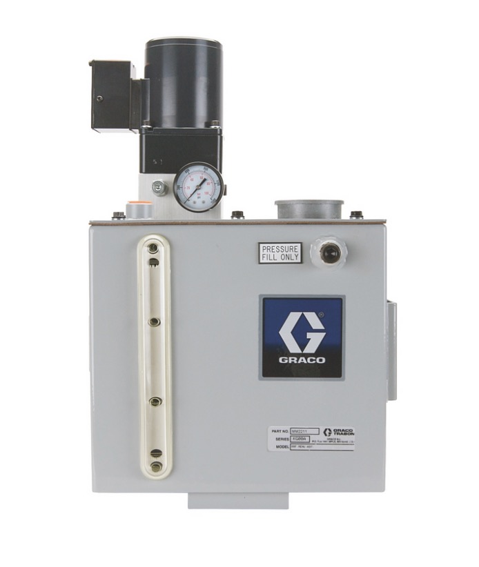 Miniature Meter-Flo® Pump, 3 gal Reservoir, 14 cu in/minute, 1,500 psi, HP Switch, Low Level Switch (Reed-Type, SPST)