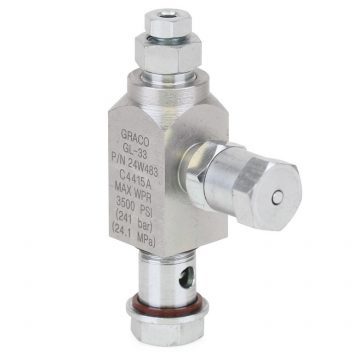 GL-33 Replacement Stainless Steel Grease Injector, 1/8 Outlet